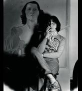 Maria Lassnig in her studio in New York, 1972. © Maria Lassnig Foundation.